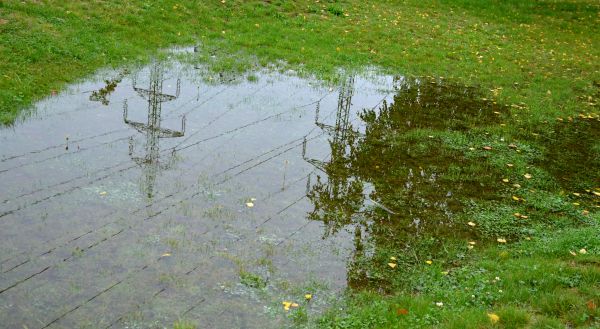 Flooded Yard Drainage Installation in New Bern