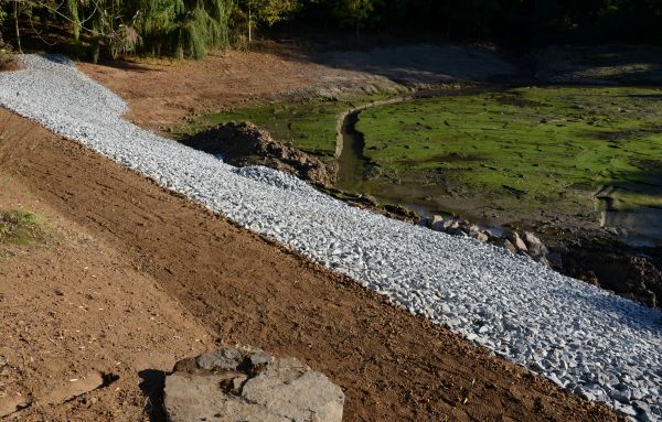 Landscape Swales Installation in New Bern