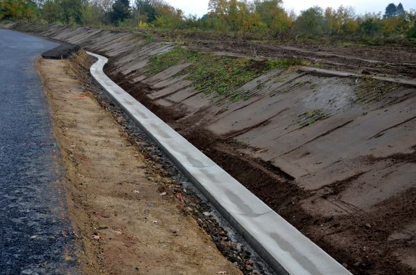 Slope Drainage Installation in New Bern