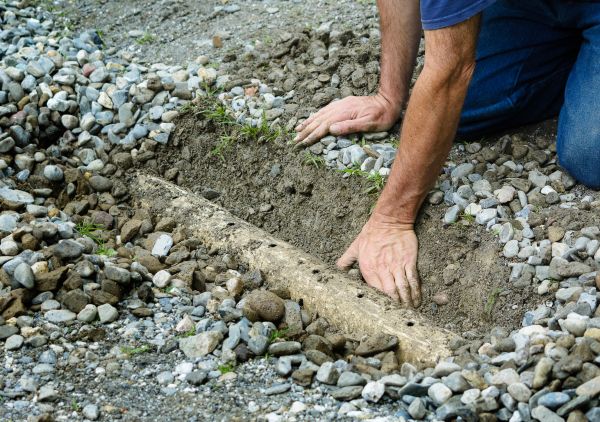 French Ditch Installation in New Bern