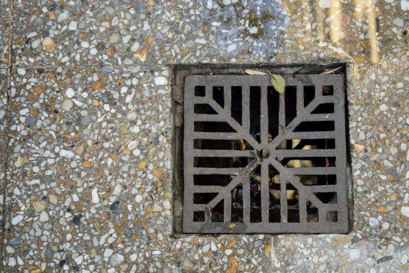 Patio Drain Installation
